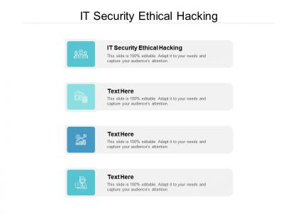 It security ethical hacking ppt powerpoint presentation pictures portrait cpb