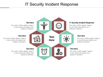 It security incident response ppt powerpoint presentation outline icon cpb