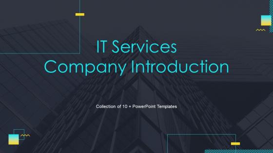 IT Service Company Introduction Powerpoint Ppt Template Bundles