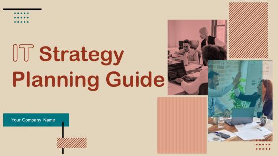 IT Strategy Planning Guide Powerpoint Presentation Slides Strategy CD V