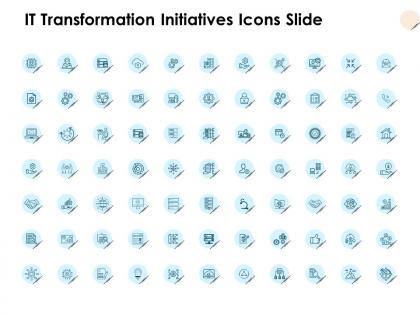 It transformation initiatives icons slide growth d109 ppt powerpoint presentation ideas tips