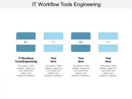 It workflow tools engineering ppt powerpoint presentation graphics cpb