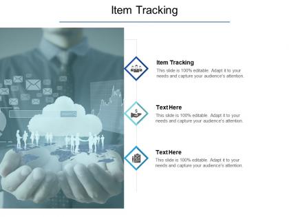 Item tracking ppt powerpoint presentation outline graphics download cpb