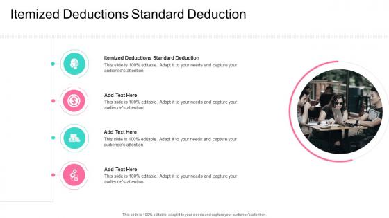 Itemized Deductions Standard Deduction In Powerpoint And Google Slides Cpb