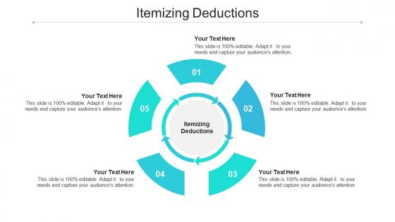 Itemizing deductions ppt powerpoint presentation outline elements cpb