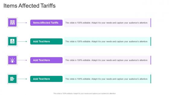 Items Affected Tariffs In Powerpoint And Google Slides Cpb