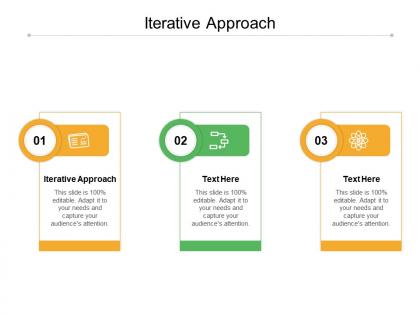 Iterative approach ppt powerpoint presentation pictures aids cpb
