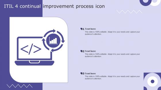 ITIL 4 Continual Improvement Process Icon