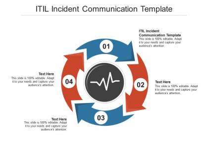 Itil incident communication template ppt powerpoint presentation inspiration cpb
