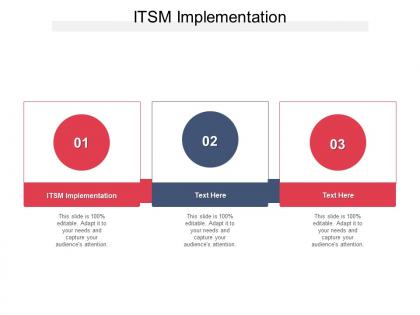 Itsm implementation ppt powerpoint presentation gallery designs download cpb