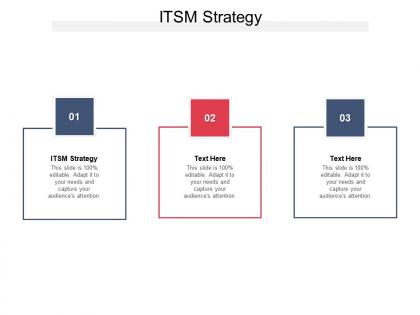 Itsm strategy ppt powerpoint presentation show visuals cpb