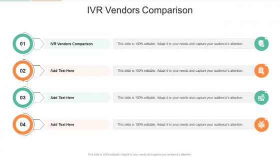 Ivr Vendors Comparison In Powerpoint And Google Slides Cpb
