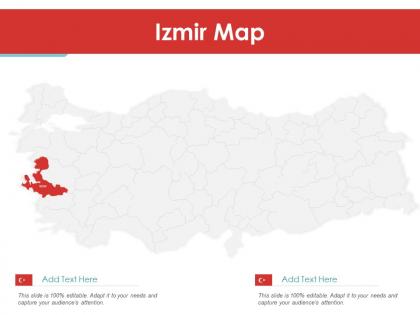 Izmir map powerpoint presentation ppt template