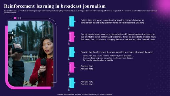J13 Reinforcement Learning In Broadcast Journalism Key Features Of Reinforcement Learning IT