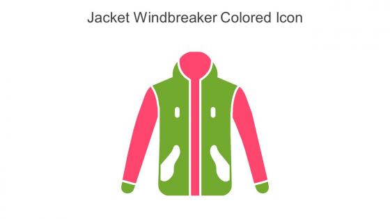 Jacket Windbreaker Colored Icon In Powerpoint Pptx Png And Editable Eps Format