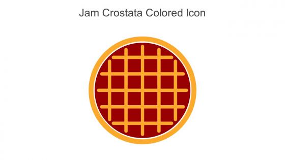Jam Crostata Colored Icon In Powerpoint Pptx Png And Editable Eps Format