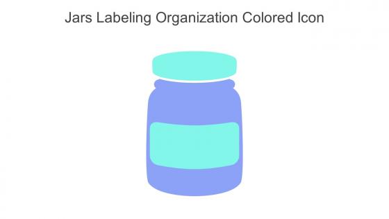 Jars Labeling Organization Colored Icon In Powerpoint Pptx Png And Editable Eps Format