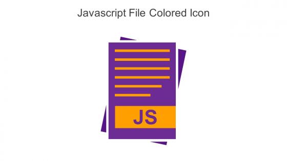Javascript File Colored Icon In Powerpoint Pptx Png And Editable Eps Format