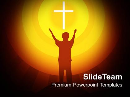 Jesus christ bible powerpoint templates spirituality religion graphic ppt designs