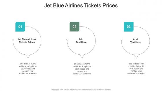 Jet Blue Airlines Tickets Prices In Powerpoint And Google Slides Cpb