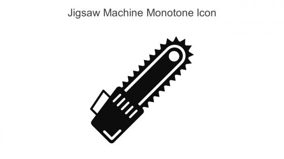 Jigsaw Machine Monotone Icon In Powerpoint Pptx Png And Editable Eps Format