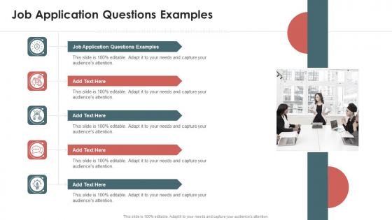 Job Application Questions Examples In Powerpoint And Google Slides Cpb