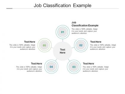 Job classification example ppt powerpoint presentation slides objects cpb