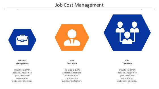 Job Cost Management Ppt Powerpoint Presentation Portfolio Icons Cpb
