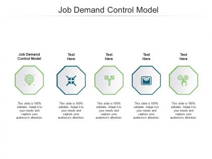 Job demand control model ppt powerpoint presentation picture cpb