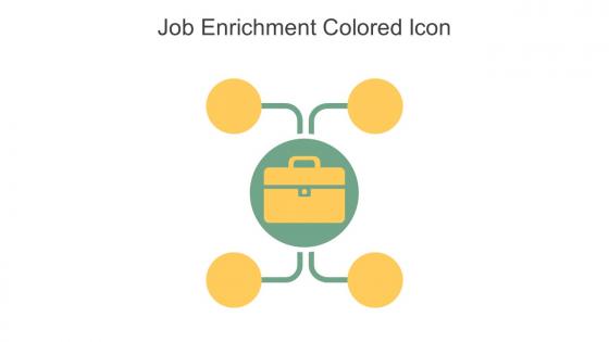 Job Enrichment Colored Icon In Powerpoint Pptx Png And Editable Eps Format