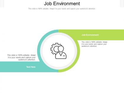Job environment ppt powerpoint presentation professional deck cpb