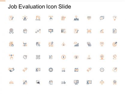 Job evaluation icon slide growth l331 ppt powerpoint presentation