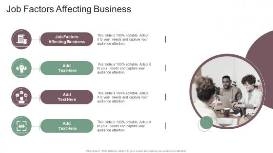 Job Factors Affecting Business In Powerpoint And Google Slides Cpb