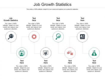 Job growth statistics ppt powerpoint presentation pictures slide cpb