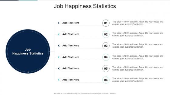 Job Happiness Statistics In Powerpoint And Google Slides Cpb