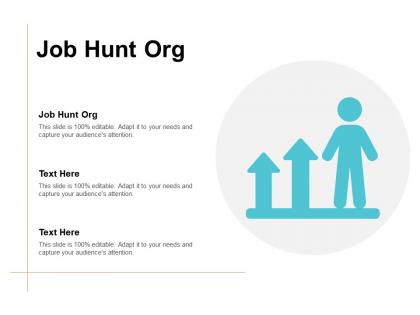 Job hunt org ppt powerpoint presentation gallery outline cpb