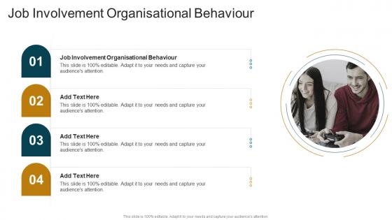 Job Involvement Organisational Behaviour In Powerpoint And Google Slides Cpb