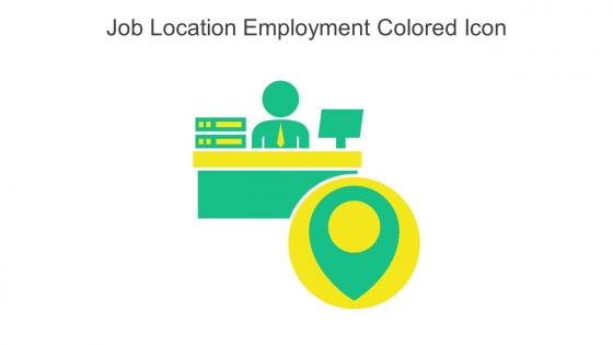 Job Location Employment Colored Icon In Powerpoint Pptx Png And Editable Eps Format
