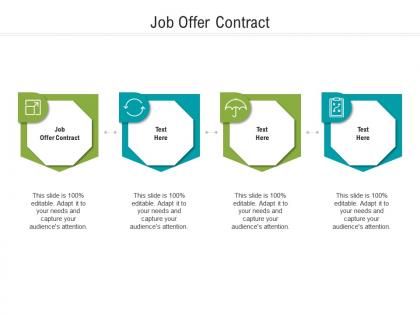 Job offer contract ppt powerpoint presentation slides show cpb
