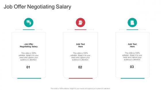 Job Offer Negotiating Salary In Powerpoint And Google Slides Cpb