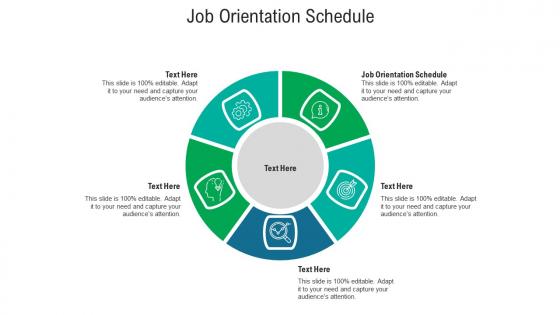 Job orientation schedule ppt powerpoint presentation gallery inspiration cpb
