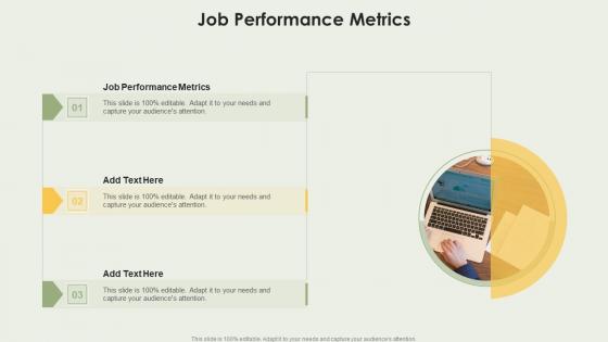 Job Performance Metrics In Powerpoint And Google Slides Cpb