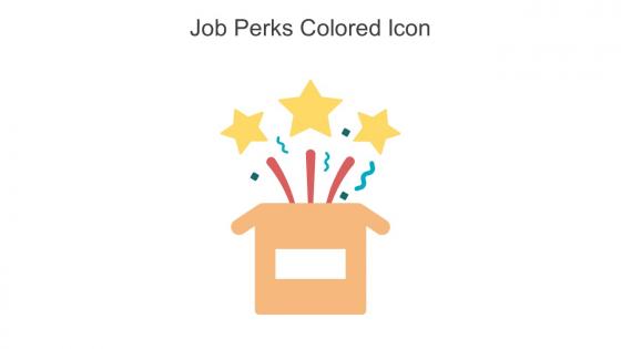 Job Perks Colored Icon In Powerpoint Pptx Png And Editable Eps Format