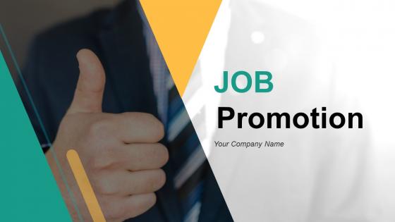 Job Promotion Powerpoint Presentation Slides