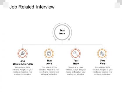 Job related interview ppt powerpoint presentation icon example introduction cpb