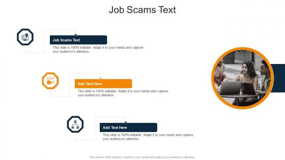 Job Scams Text In Powerpoint And Google Slides Cpb