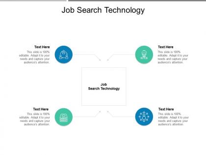 Job search technology ppt powerpoint presentation show slide download cpb