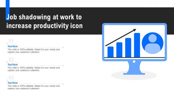 Job Shadowing At Work To Increase Productivity Icon