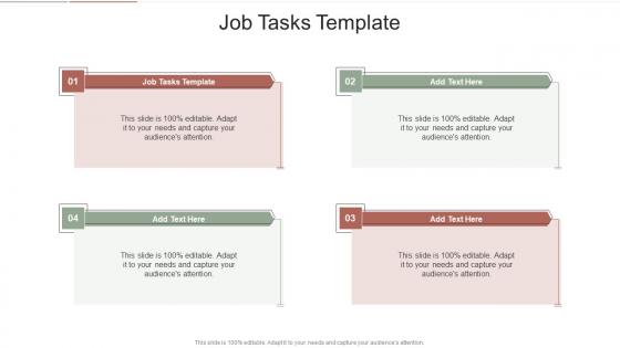 Job Tasks Template In Powerpoint And Google Slides Cpb