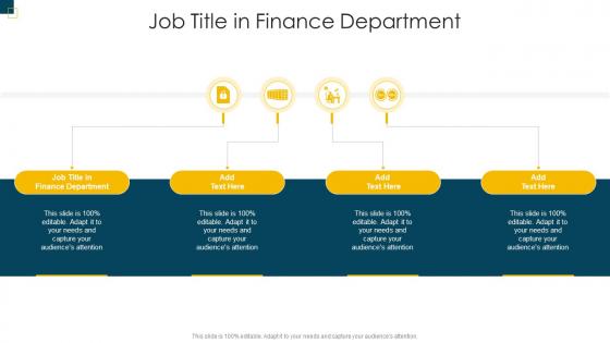 Job Title In Finance Department In Powerpoint And Google Slides Cpp